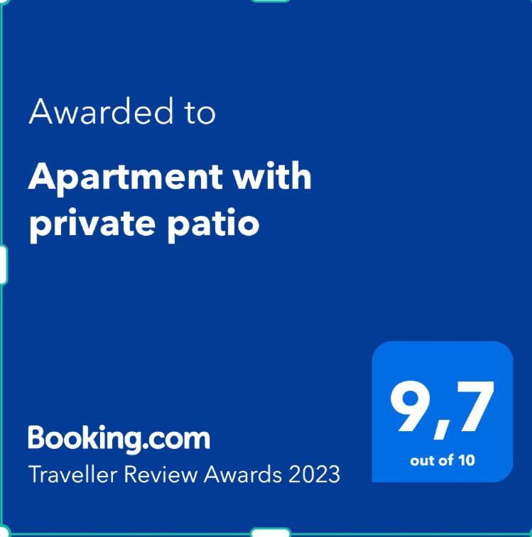 Appartement With Private Patio